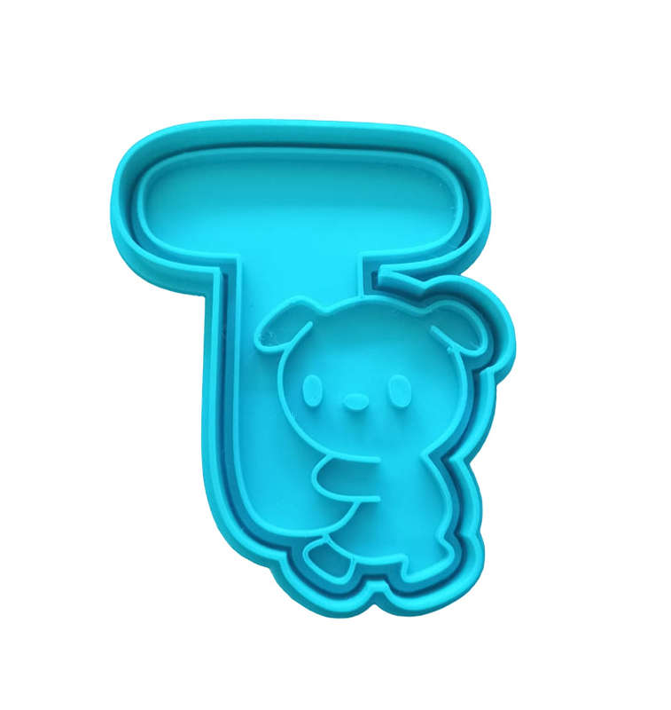 Hubbe Cookie Cutter - Cute Letter T