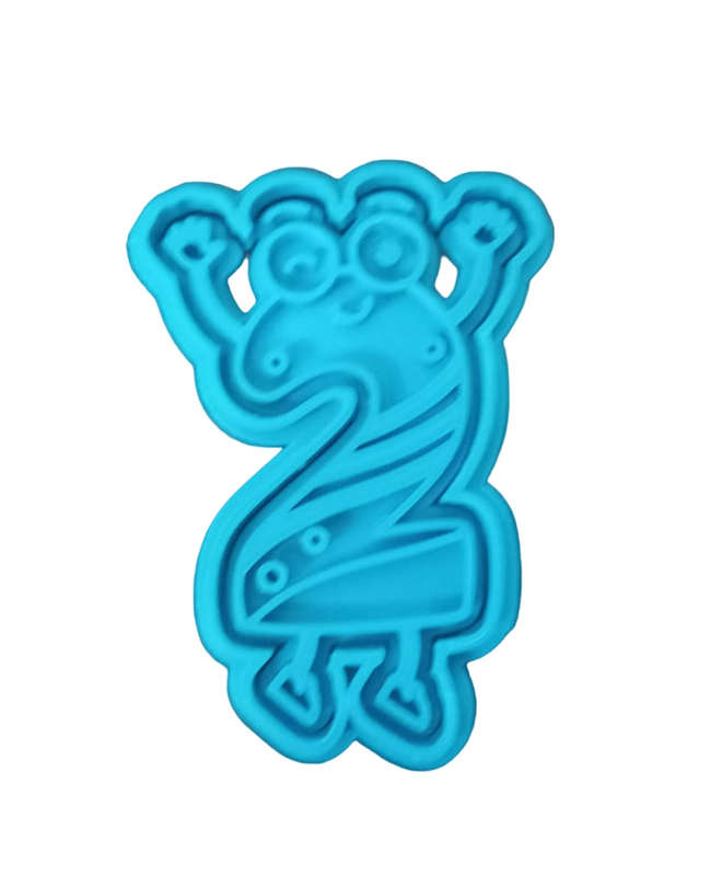 Hubbe Cookie Cutter - Cute Number 2