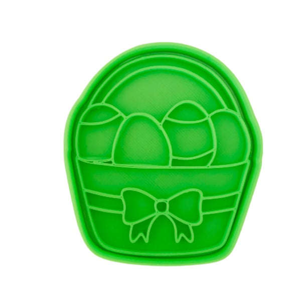 Sykose - Cookie Cutter - Easter Basket with Eggs