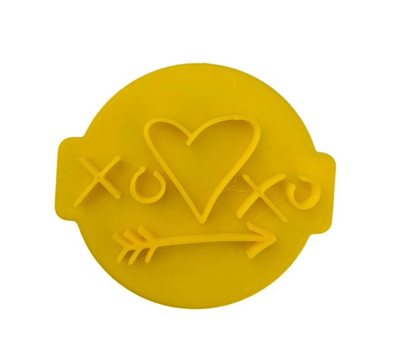 Hubbe - Cookie Embosser - XOXO Heart