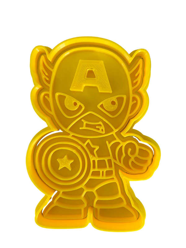 Hubbe Cookie Cutter - Avengers Captain America