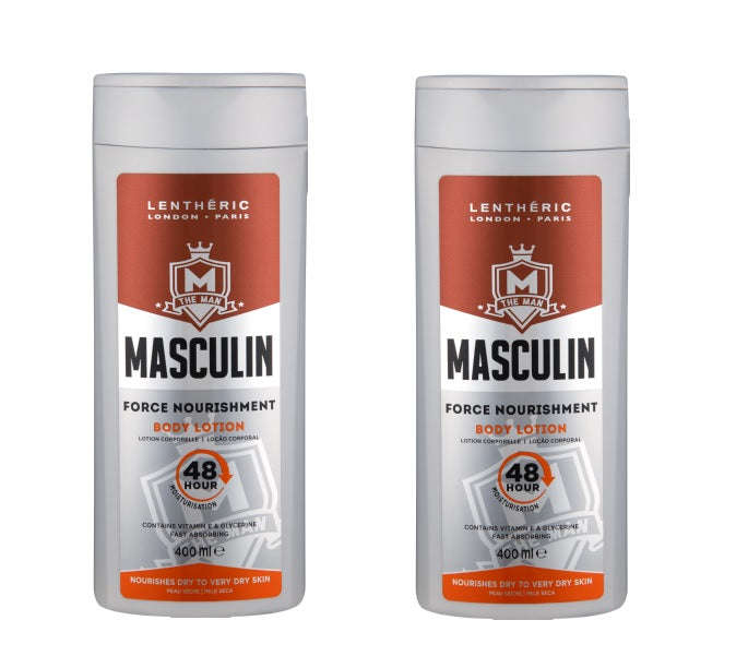 Lentheric Masculin Body Lotion Force 400ml