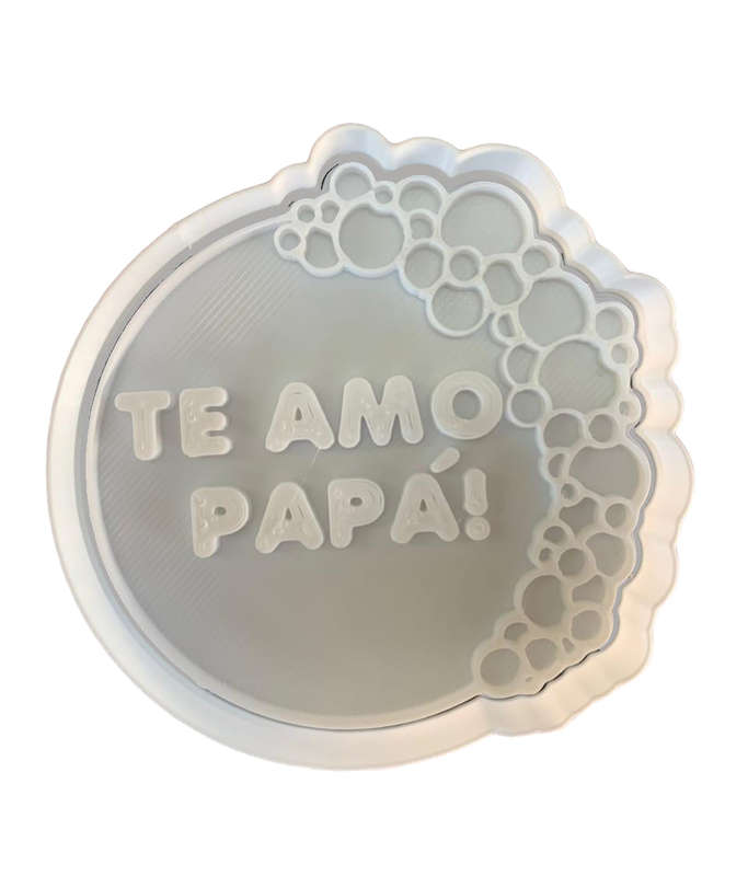 Hubbe Cookie Cutter - Balloon Arch - Te Amo Papa