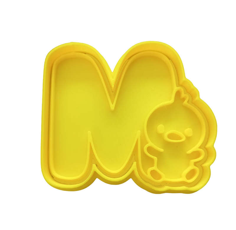 Hubbe Cookie Cutter - Cute Letter M