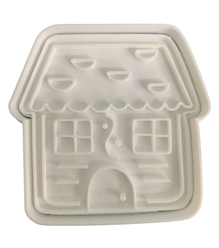 Hubbe Cookie Cutter - Gingerbread House 2