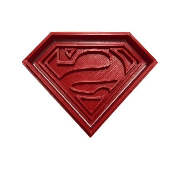 Hubbe Cookie Cutter - Superman Emblem