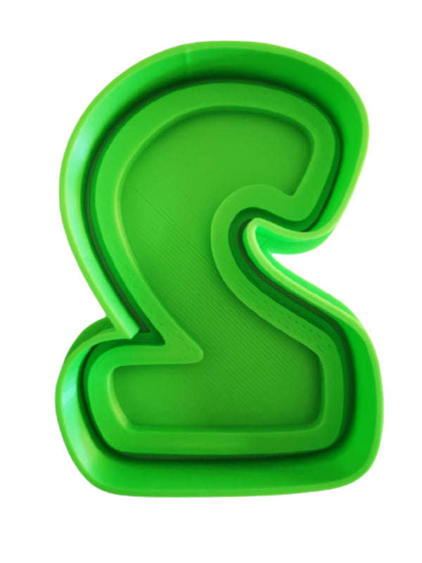 Sykose Cookie Cutter - Numer Two + Embosser