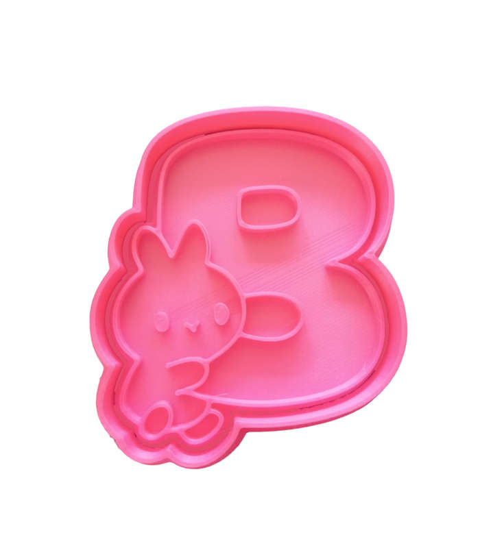 Hubbe Cookie Cutter - Cute Letter B