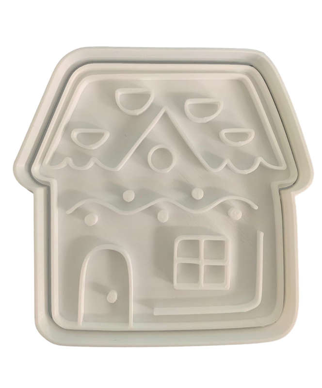 Hubbe Cookie Cutter - Gingerbread House 5