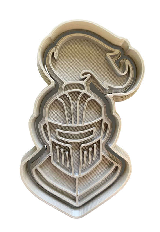 Hubbe Cookie Cutter - Knight's Helmet