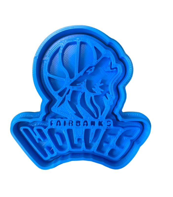Hubbe Cookie Cutter - NBA Team - Fairbanks Wolves