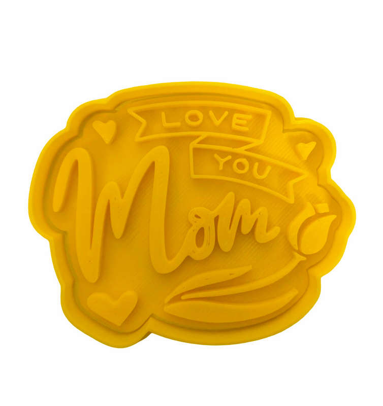 Hubbe Cookie Cutter - Love You Mom