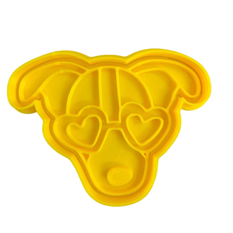Hubbe Cookie Cutter - Valentine's Dog with Hearts