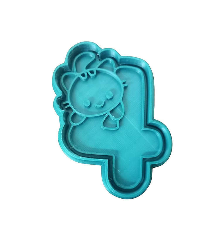 Hubbe Cookie Cutter - Cute Animal Number 4