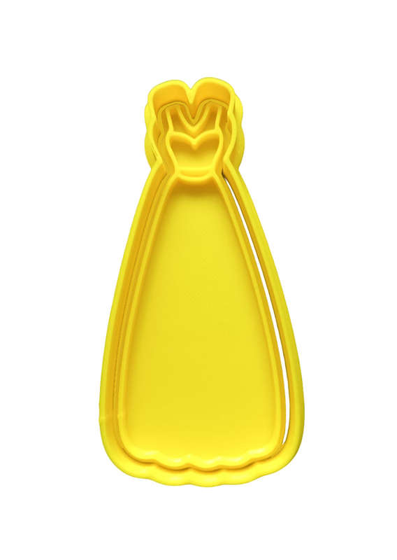 Hubbe Cookie Cutter - Wedding Dress