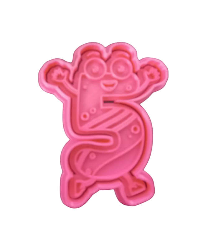 Hubbe Cookie Cutter - Cute Number 5