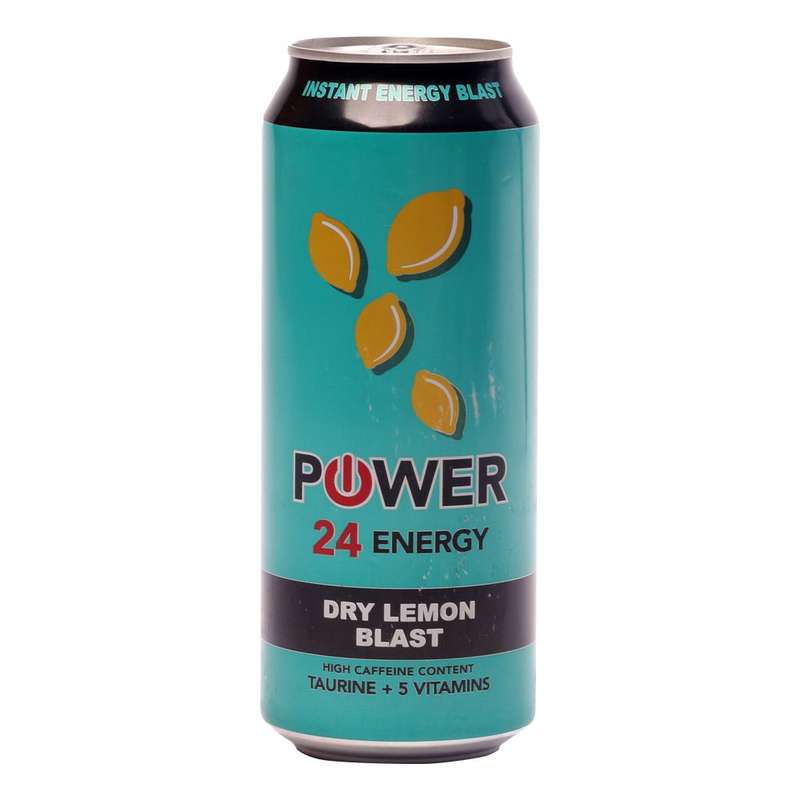 Power 24 Energy Dry Lemon Blast 500ml
