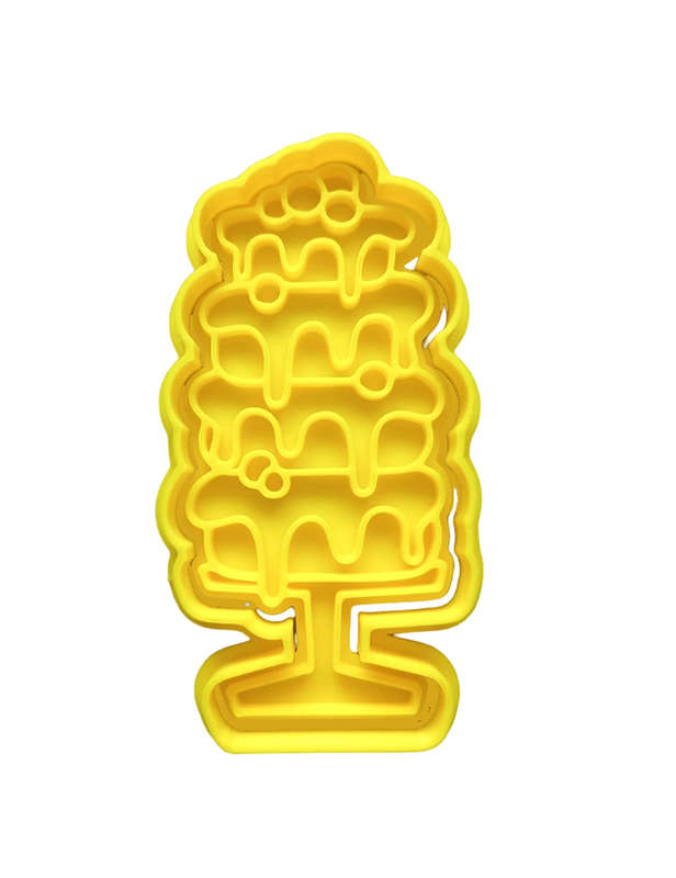 Hubbe Cookie Cutter - Four-Layer Wedding Cake