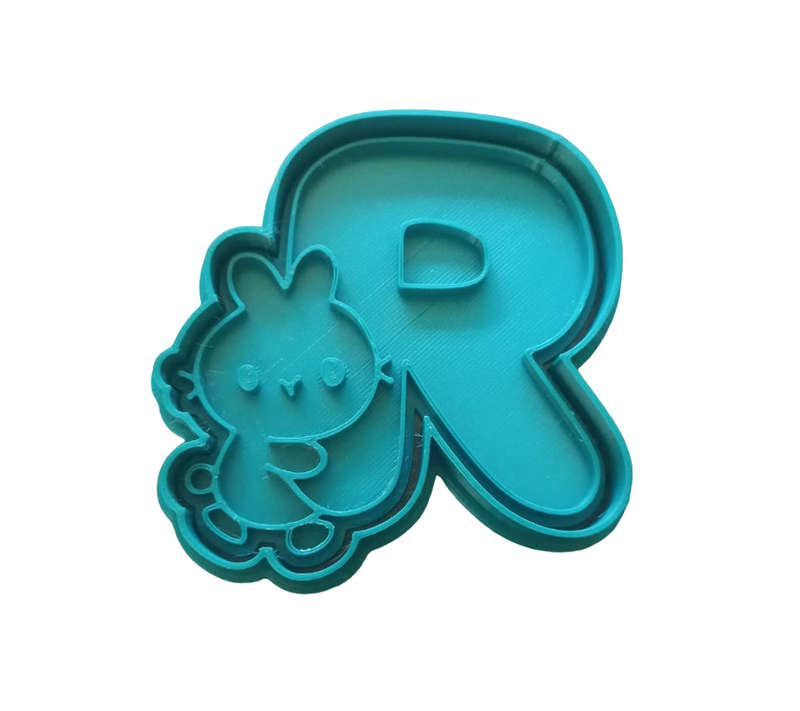 Hubbe Cookie Cutter - Cute Letter R