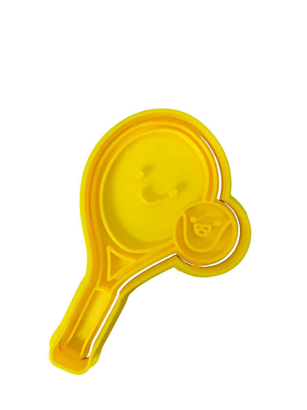 Hubbe Cookie Cutter - Tennis Racket