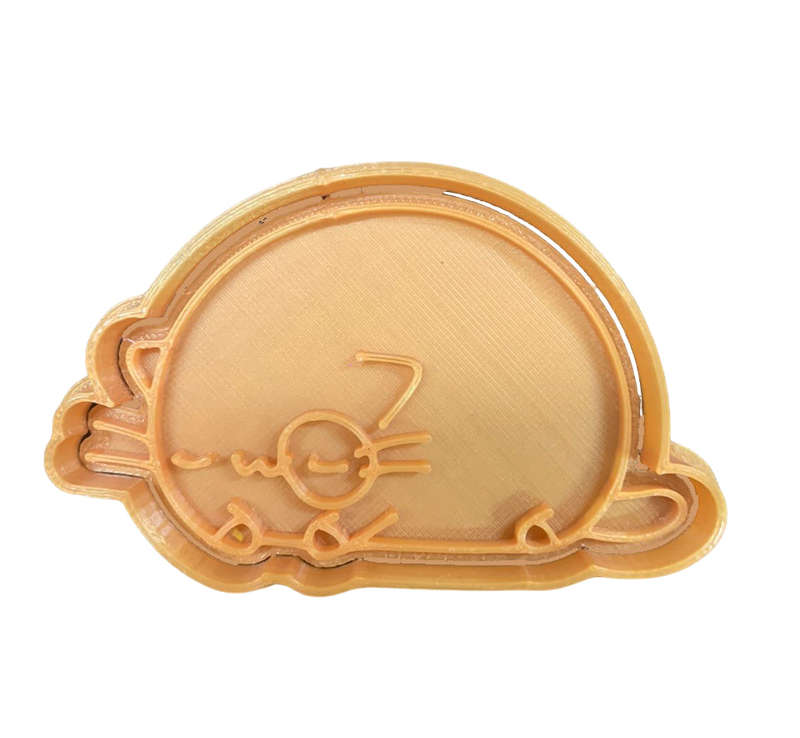 Hubbe Cookie Cutter - Cute Sleeping Cat