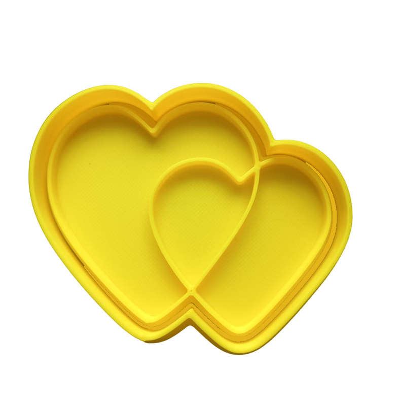 Hubbe Cookie Cutter - Intertwined Wedding Hearts