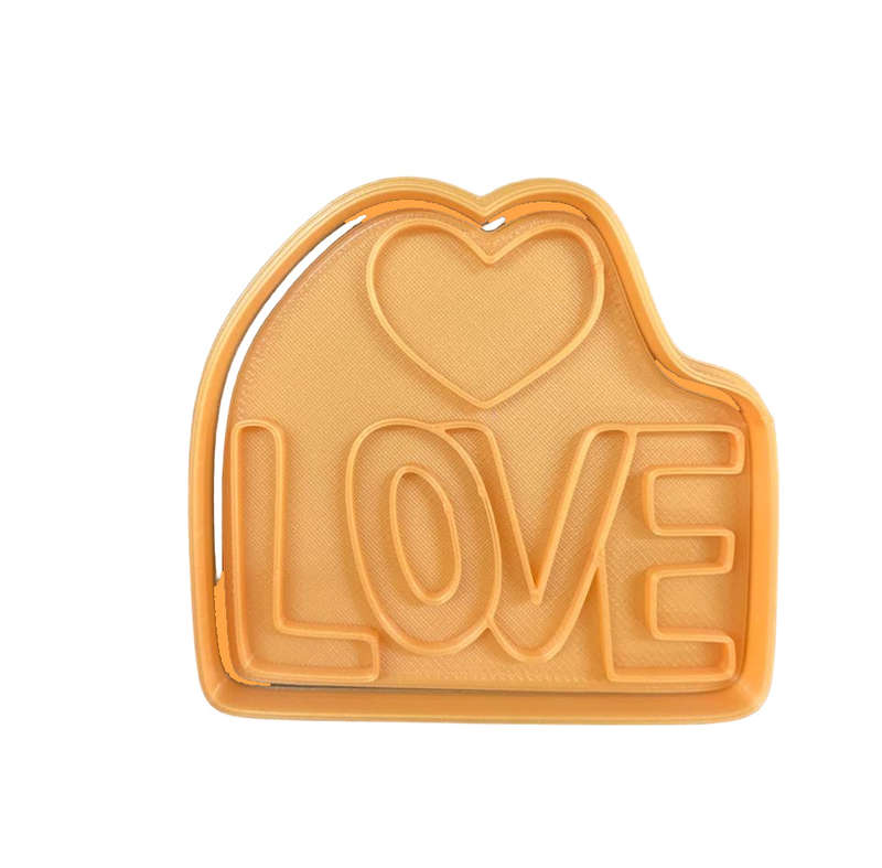 Hubbe Cookie Cutter - Wedding Love & Heart