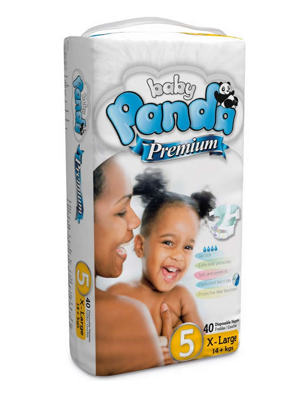 Panda Premium Nappies XL Size 5 - 40s