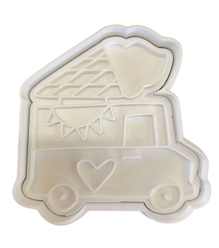 Hubbe - Cookie Cutter - Valentine's Day Ice Cream Truck