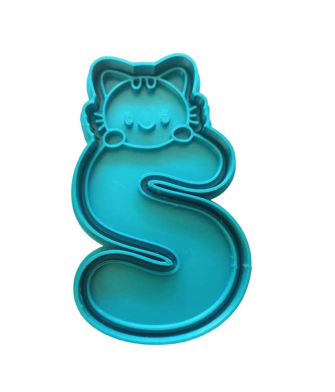 Hubbe Cookie Cutter - Cute Letter S