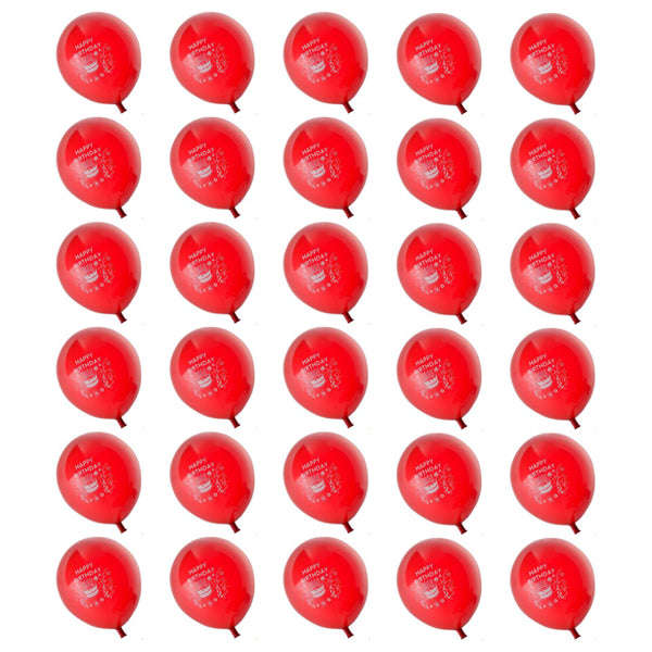 Happy Birthday Helium Balloons