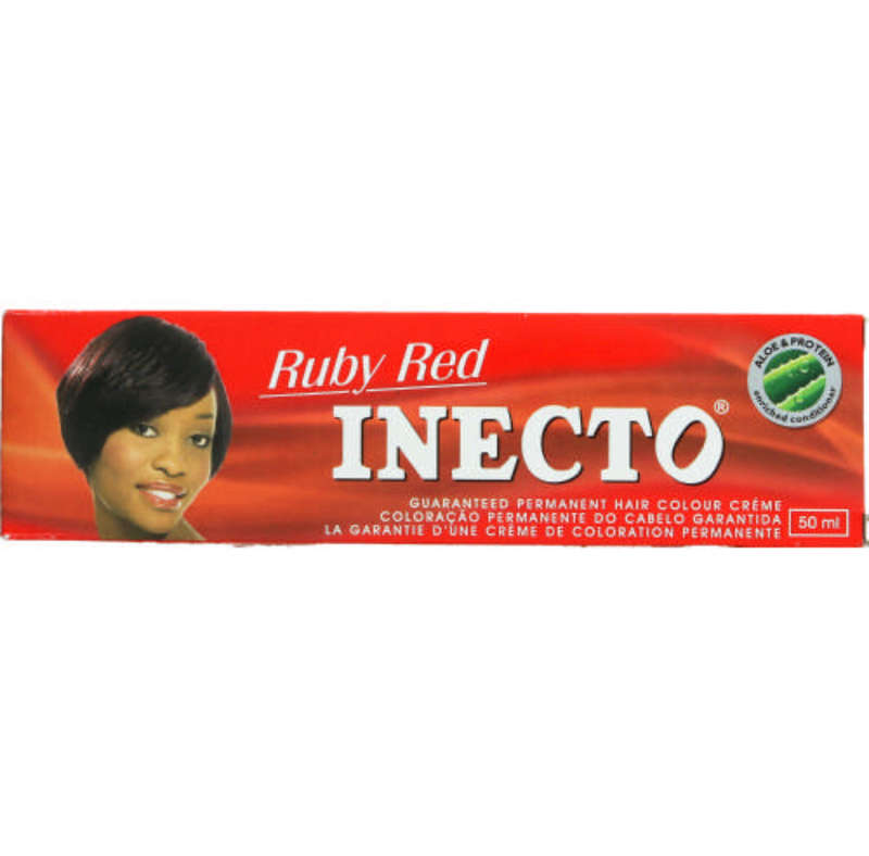 Inecto Permanent Hair Colour Creme-Ruby Red