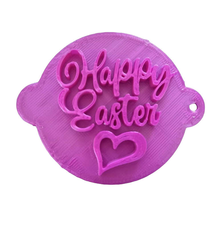 Hubbe Cookie Embosser - Happy Easter