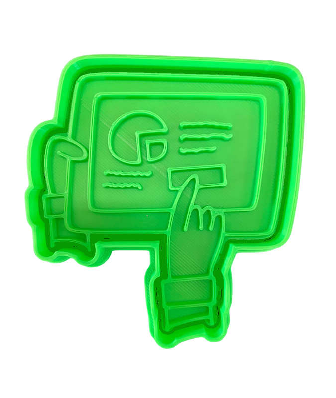 Hubbe Cookie Cutter - Tablet