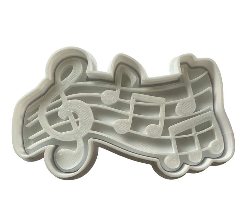 Hubbe Cookie Cutter - Musical Notes