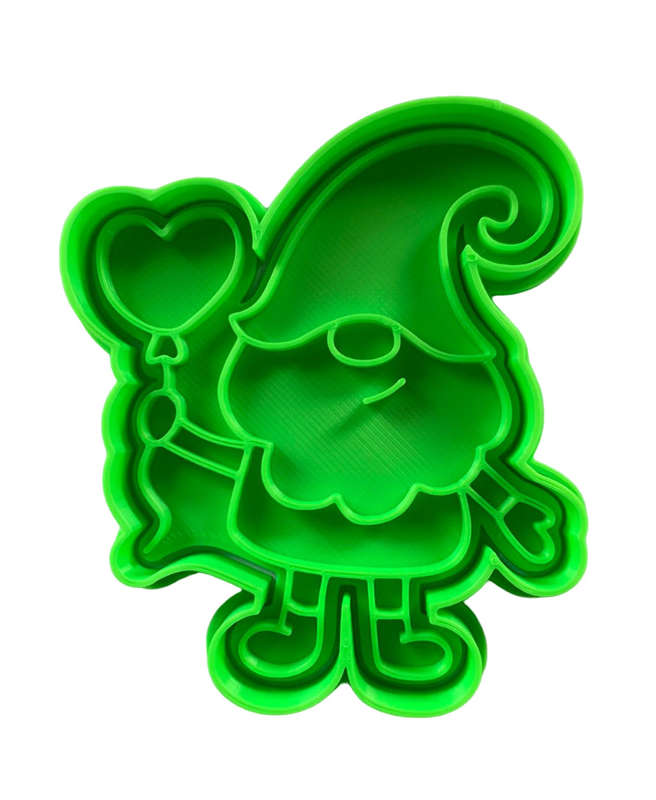 Hubbe - Cookie Cutter - Valentine's Gnome with Heart Balloon