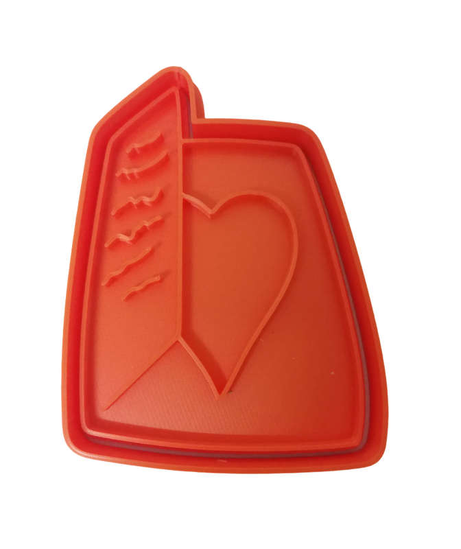 Hubbe Cookie Cutter - Valentine's Day Card