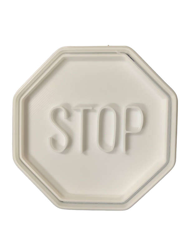 Hubbe Cookie Cutter - City Stop Sign