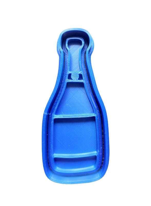 Hubbe Cookie Cutter - Champagne Bottle