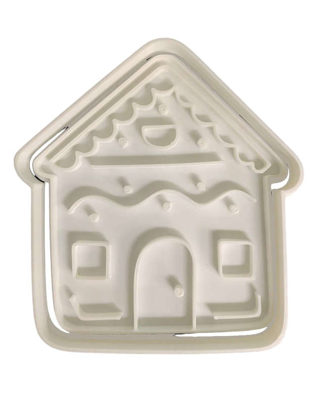 Hubbe Cookie Cutter - Gingerbread House 4