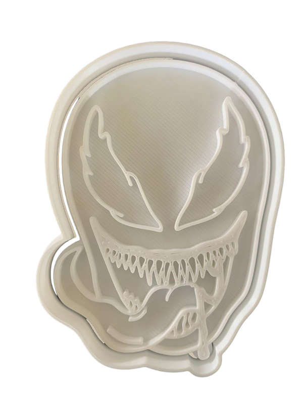 Hubbe Cookie Cutter - Venom Face