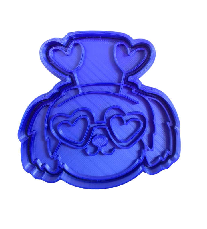 Hubbe Cookie Cutter -Valentine's Beagle with Hearts
