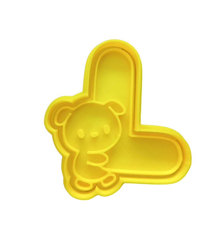 Hubbe Cookie Cutter - Cute Letter L