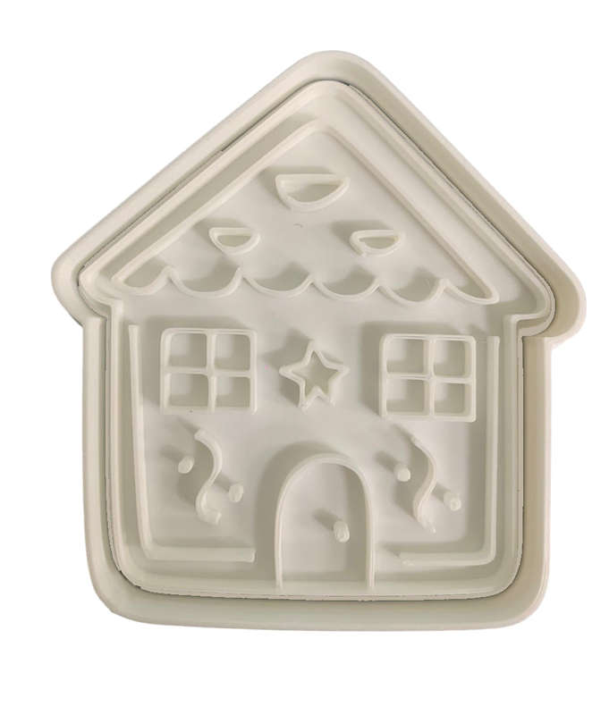 Hubbe Cookie Cutter - Gingerbread House 6