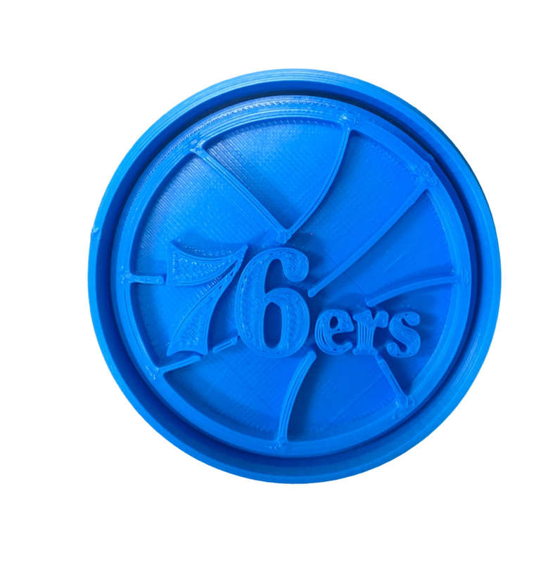 Hubbe Cookie Cutter - NBA Team - 76ers