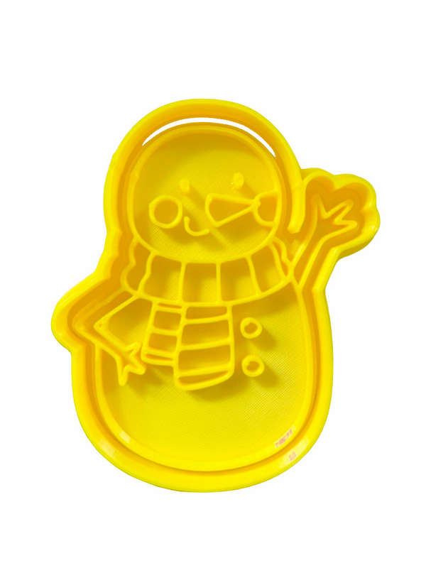 Hubbe Cookie Cutter - Snowman with a Scarf
