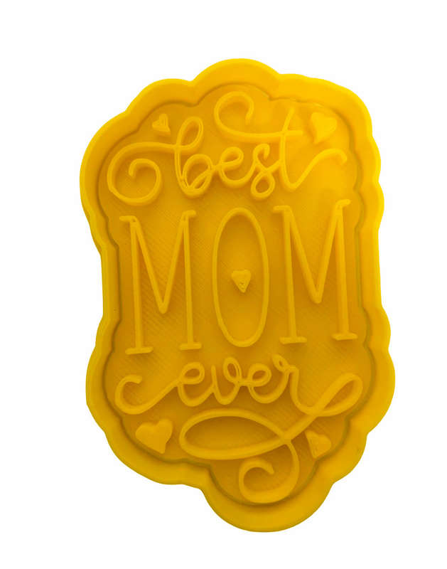 Hubbe Cookie Cutter - Best Mom Ever - 2 Font