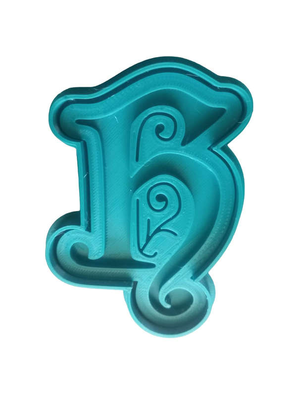 Hubbe Cookie Cutter - Gothic Letter H