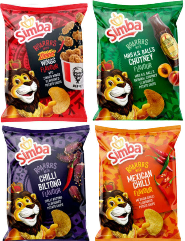 Simba Assorted Chips 1 x 120g