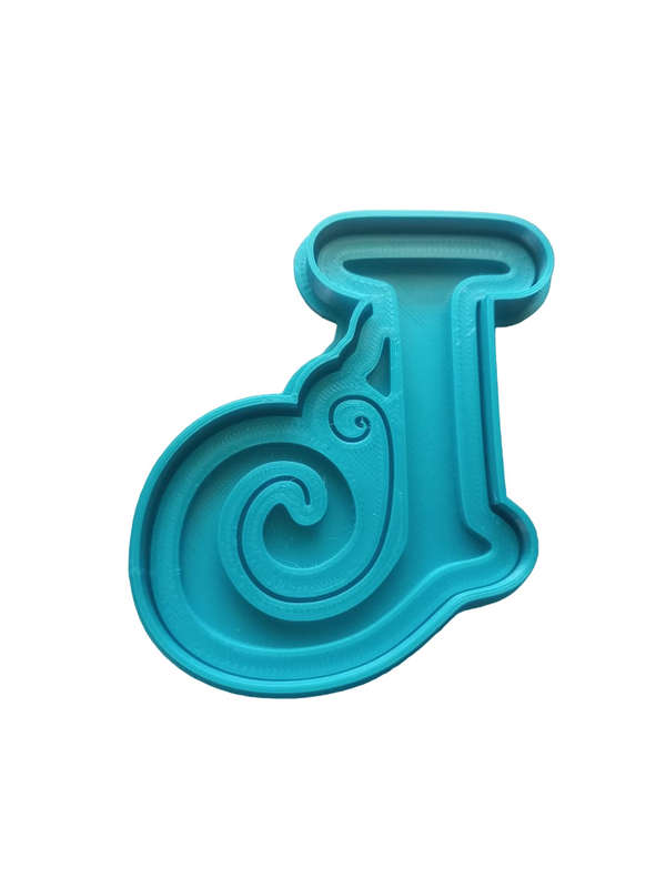 Hubbe Cookie Cutter - Gothic Letter J
